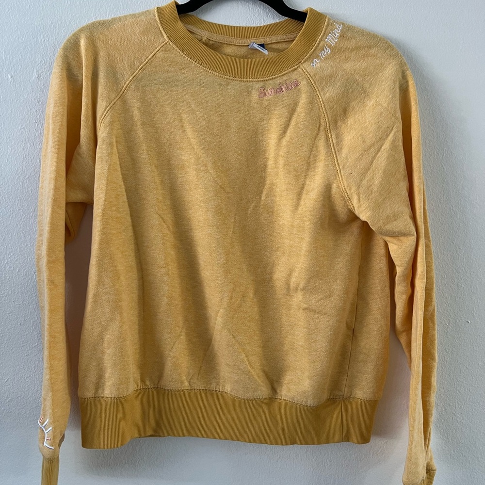 Old Navy Yellow Sweatshirt